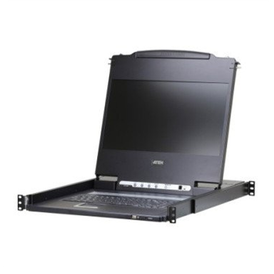 ATEN Rack konzola CL6700MW, 17.3", 1920 x 1080, 1U, crna